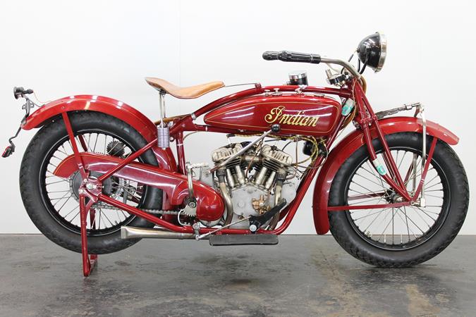 Indian Scout 1926 600cc 2 cyl sv