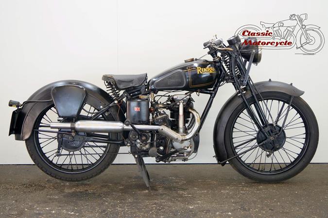 Rudge Rapid 250 Sports 1938 245cc 1 cyl ohv