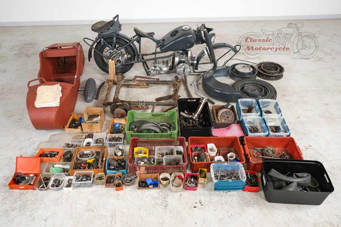 BMW R75 1942 750cc 2 cyl Wehrmacht combination