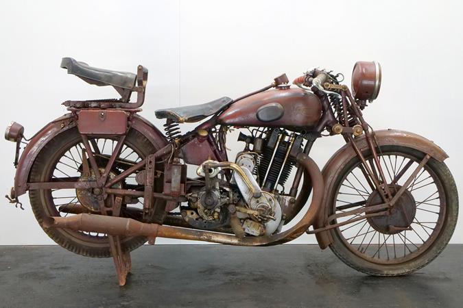 Franzani FJ59 1928 500cc 1 cyl ohv JAP