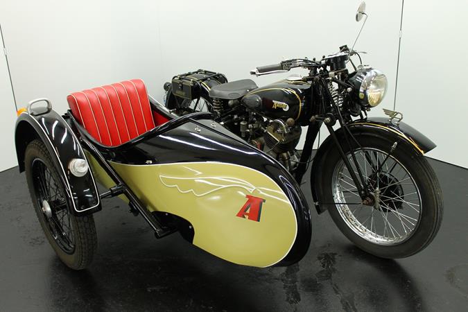 Ardie RBU 505 Kamerad 1935 500cc 1 cyl sv