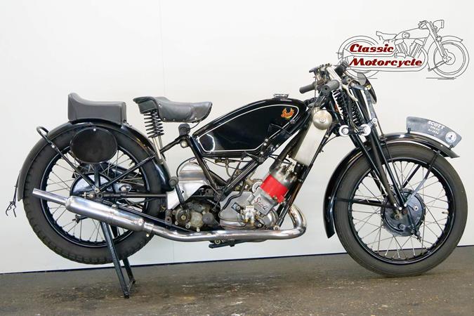 Scott Flying Squirrel 1934 596cc 2 cyl ts