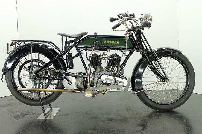 New Imperial 8hp De luxe 1917 1000cc 2 cyl sv