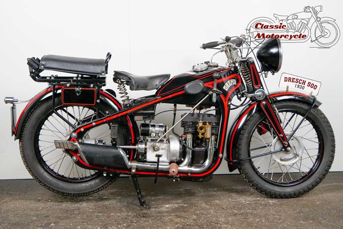 Dresch Monobloc 1930 500cc 2 cyl sv