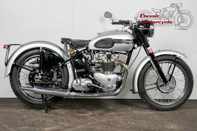 Triumph T100C Competition 1953 500cc 2 cyl ohv