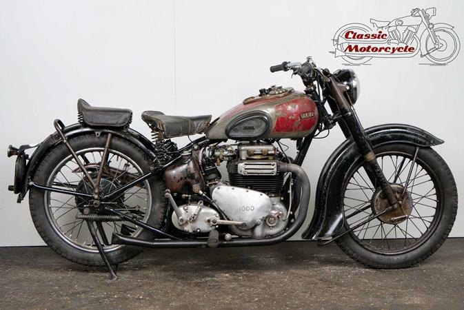 Ariel 4G Square Four 1948 1000cc 4 cyl ohv 