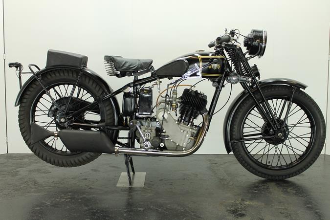   AJS R9 1930 500cc 1 cyl sv