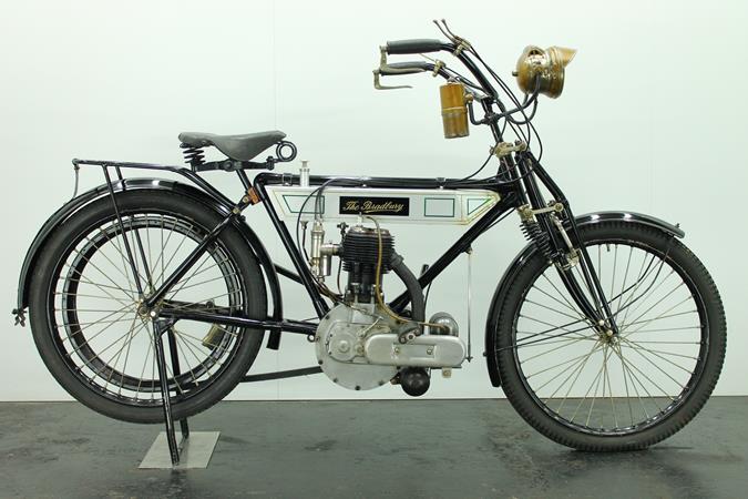 The Bradbury 3.5hp 1912 554cc 1 cyl sv