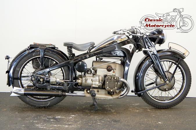 Zündapp K500 1934 500cc 2 cyl sv