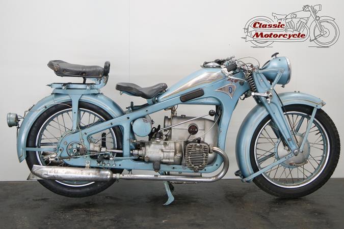 Zündapp K500 1938 500cc 2 cyl sv