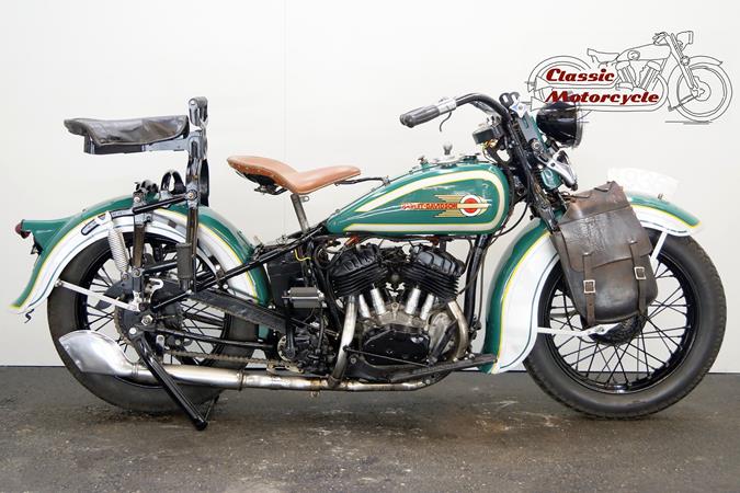 Harley Davidson Model R 1936 750cc 2 cyl V-twin sv
