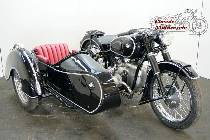 BMW R51/3 1954 490cc 2 cyl ohv combination