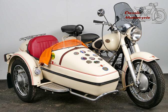 Zündapp KS601 Sport 1953 600cc 2 cyl ohv combination