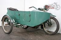 Indian PowerPlus 1918 1000cc 2 cyl sv combination