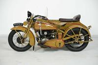 Harley Davidson Model JS 1927 1000cc 2 cyl ioe combination