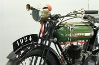 BSA "Round Tank" Model B 1924 250cc 1 cyl sv