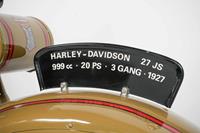 Harley Davidson Model JS 1927 1000cc 2 cyl ioe combination