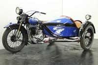 Praga BD 500 1928 500cc 1 cyl dohc Combination