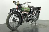 BSA "Round Tank" Model B 1924 250cc 1 cyl sv