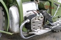 Zündapp K800 1936 combination 800cc 4 cyl sv Wehrmacht