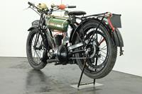 BSA "Round Tank" Model B 1924 250cc 1 cyl sv