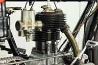 Triumph 3½HP free engine 1911 500cc 1 cyl sv