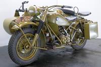 BMW R75 combination 1943 750cc 2 cyl ohv