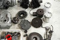 Zündapp KS750 c.1942 750cc 2 cyl ohv - Parts Collection