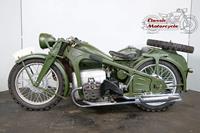 Zündapp K800 1936 combination 800cc 4 cyl sv Wehrmacht