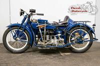 Henderson De Luxe 1926 1300cc 4 cyl sv combination