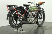 BSA "Round Tank" Model B 1924 250cc 1 cyl sv