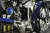 Praga BD 500 1928 500cc 1 cyl dohc Combination