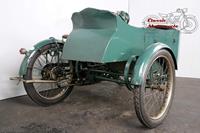 Indian PowerPlus 1918 1000cc 2 cyl sv combination