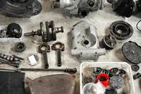 Zündapp KS750 c.1942 750cc 2 cyl ohv - Parts Collection