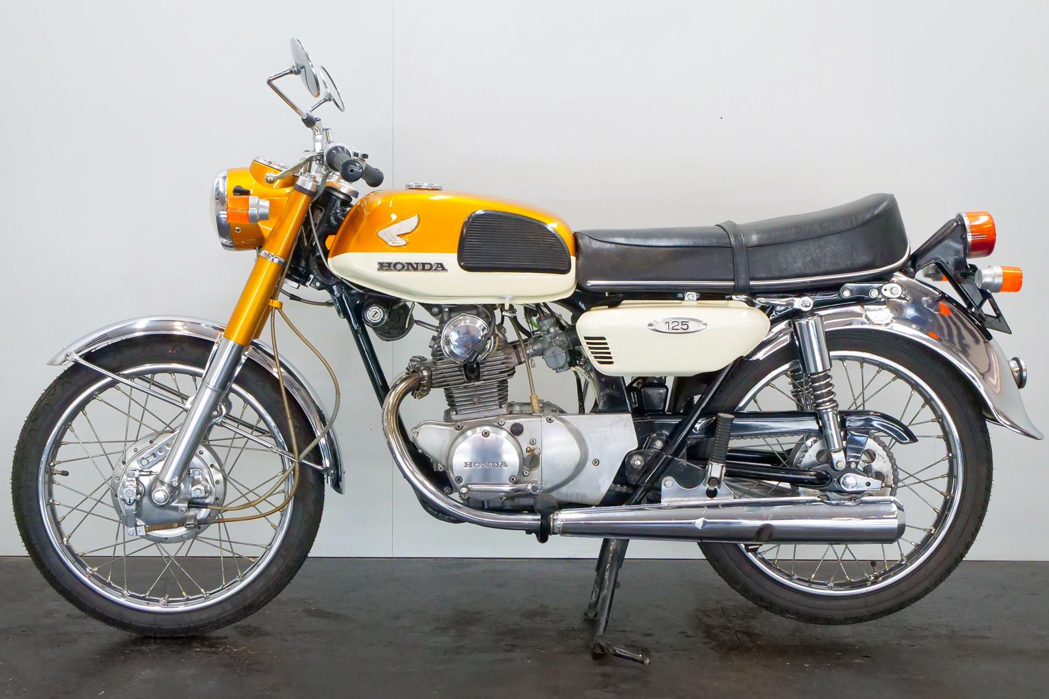 Classic Motorcycle | Honda CB 125 1969 125cc 2 cyl ohc