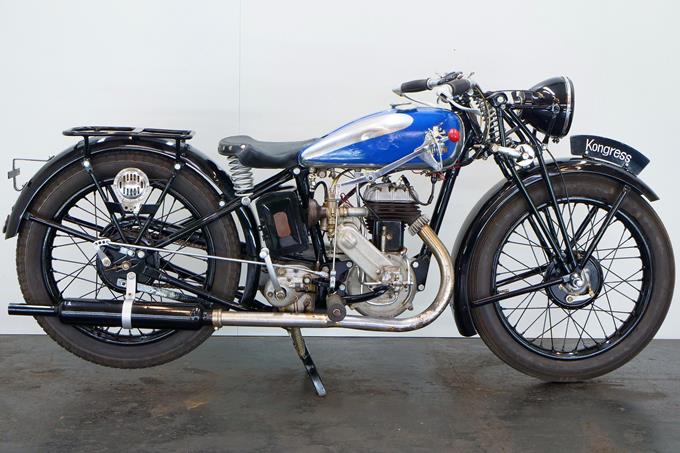 Triumph Kongress 1935 350cc 1 cyl sv MAG