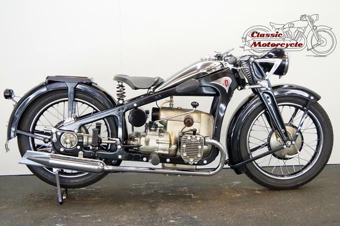 Zündapp K500 1933 500cc 2 cyl sv