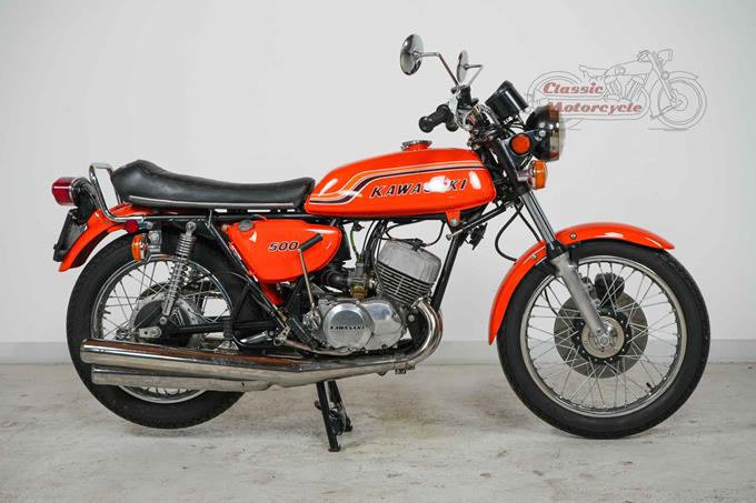 Kawasaki 500 H1B 1972 500cc 3 cyl ts