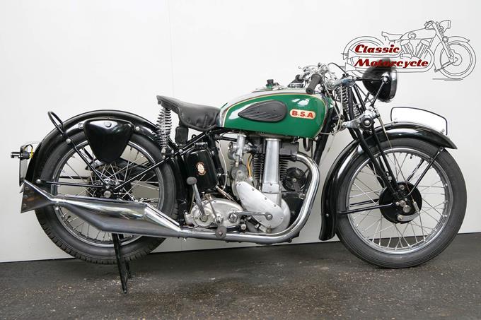 BSA M22 1937 500cc 1 cyl ohv