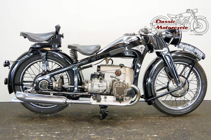 Zündapp K500 1933 498cc 2 cyl sv