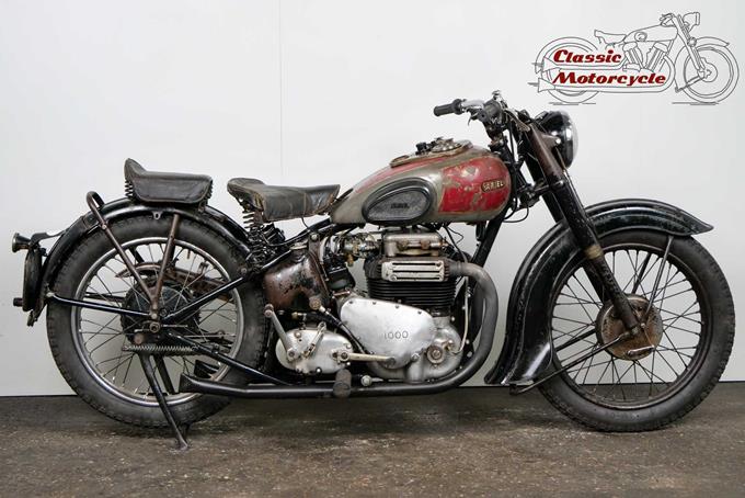 Ariel 4G Square Four 1948 1000cc 4 cyl ohv 