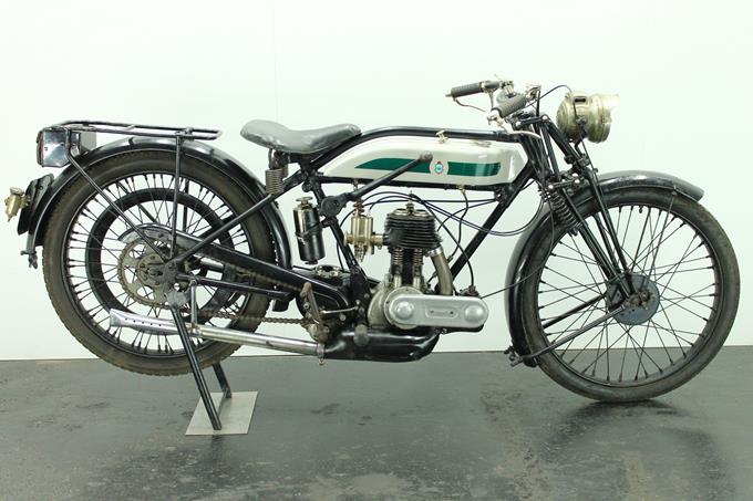 Triumph model P 1926 500cc 1 cyl sv