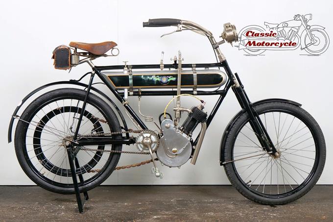 Magnat Debon 2¾hp 1911 346cc 1 cyl sv