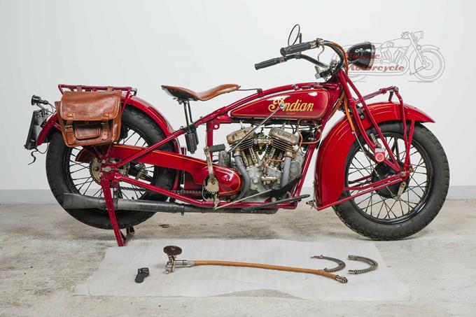 Indian 101 Scout 1928 750cc 2 cyl sv