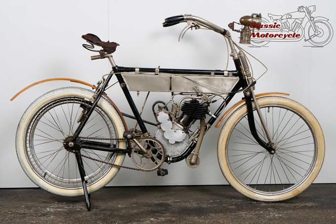 Terrot Motorette No2 264cc 1909 1 cyl aiv