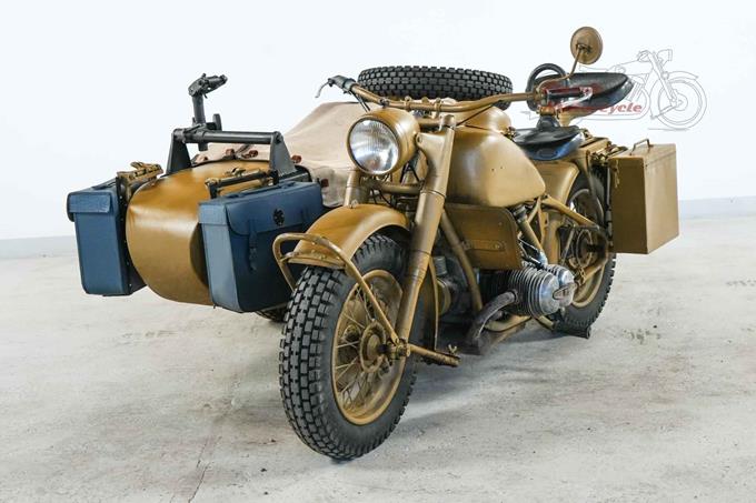 BMW R75 1942 750cc 2 cyl Wehrmacht combination