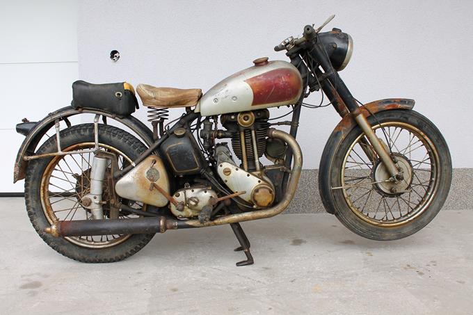 Triumph 3HW c.1942 350cc 1 cyl ohv